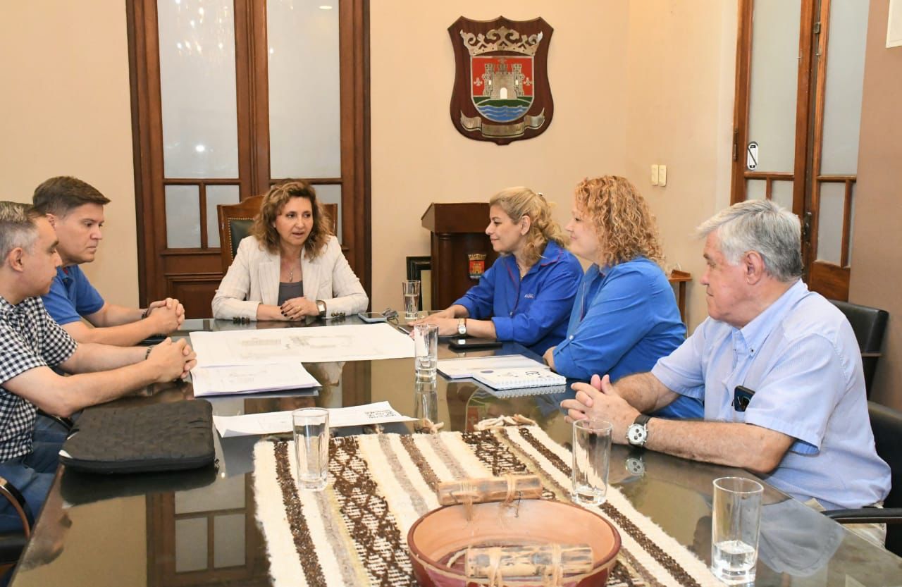 La Intendente Fuentes recibió a autoridades de Asicana