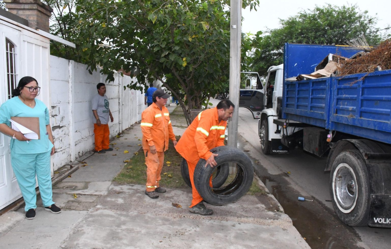 Los Centros de Salud de la Municipalidad continúan con acciones de descacharreo y campañas preventivas del dengue