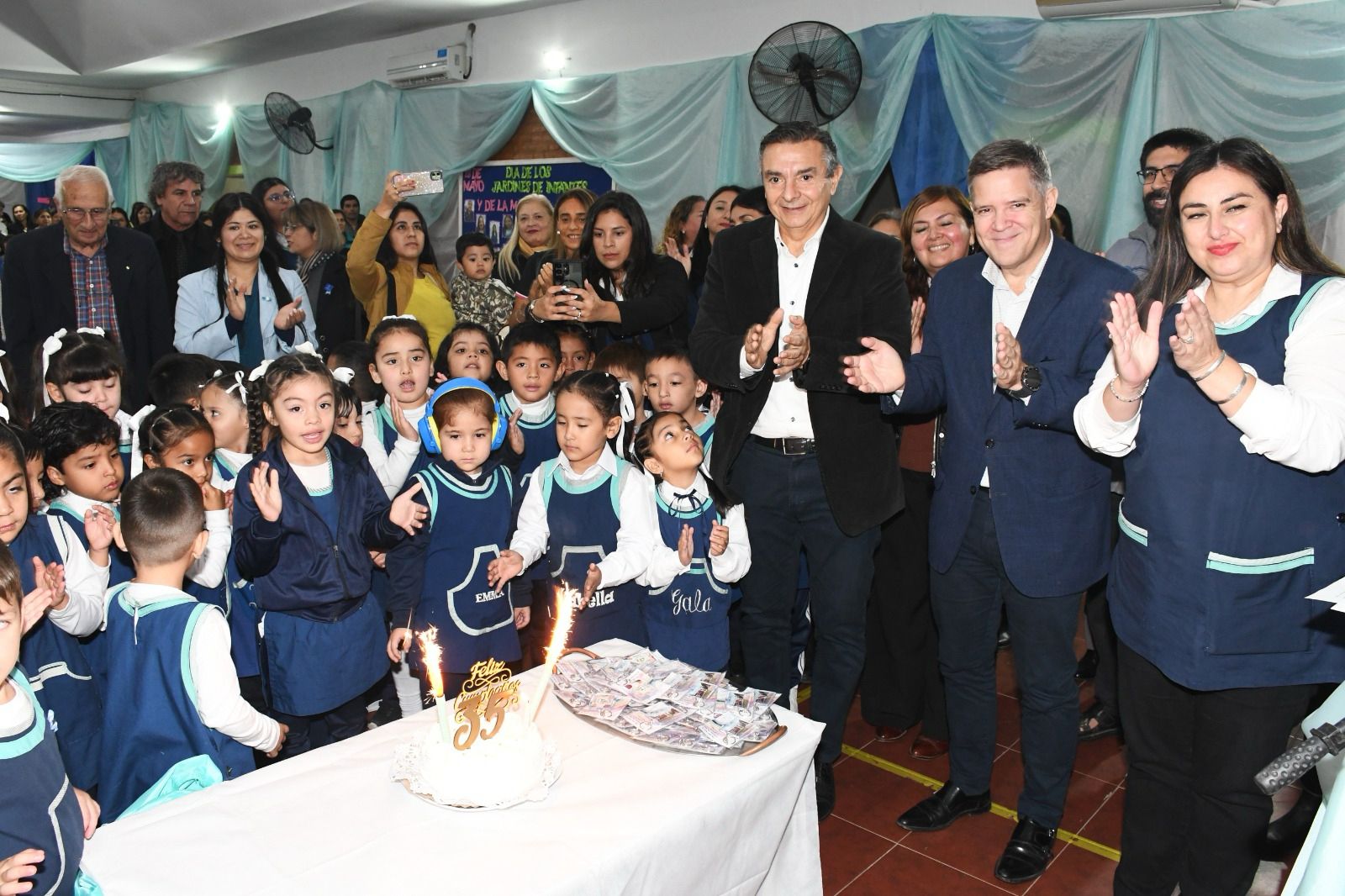 El jardín de infantes municipal Bruno Volta celebró sus 35 años de vida institucional