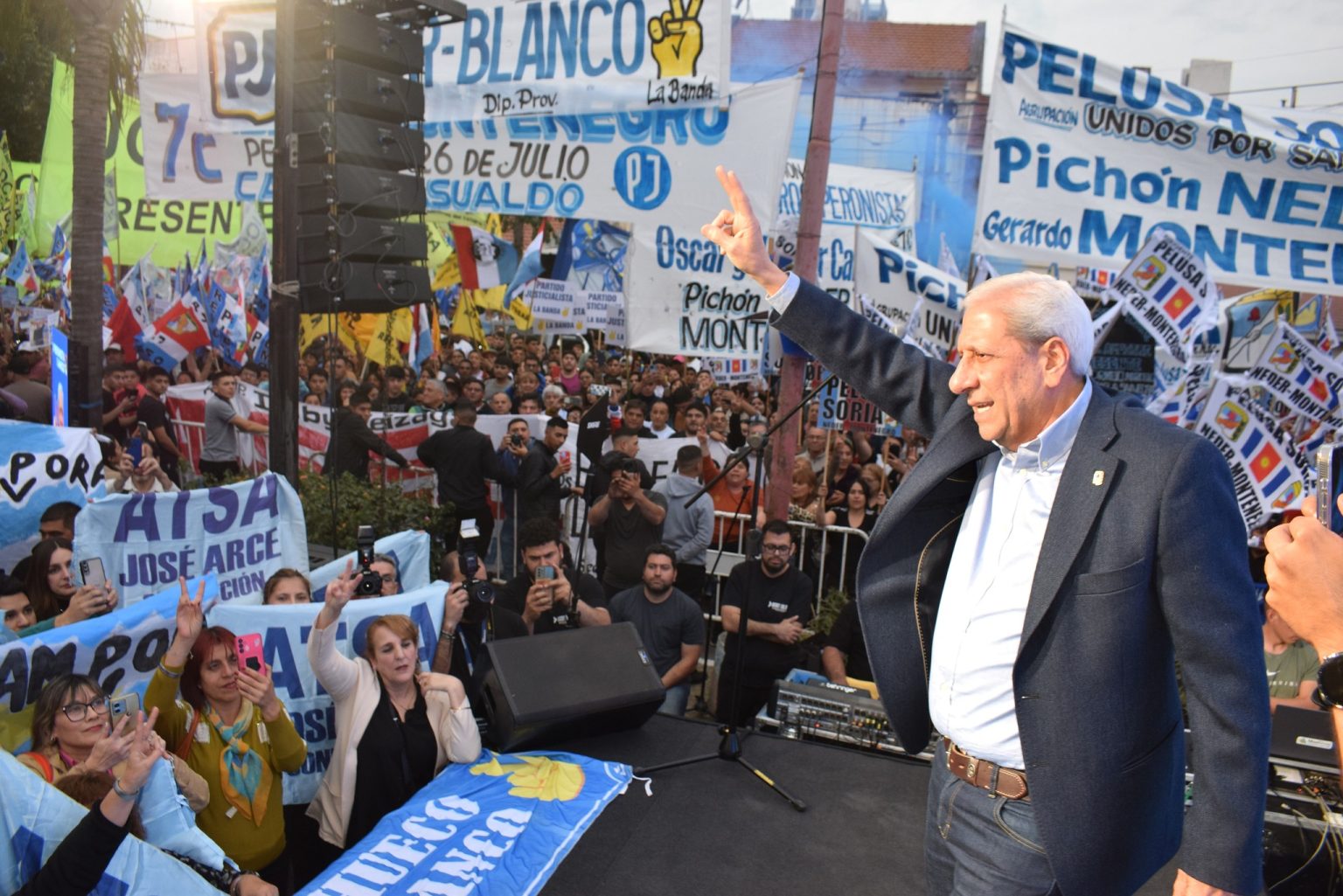 Neder: “Nunca vamos a levantar nuestra mano en el Congreso en contra de la gente”