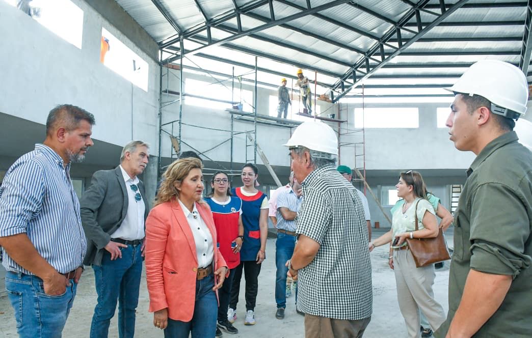 Avanza la obra del nuevo Jardín de Infantes Papa Francisco del B° Saint Germés