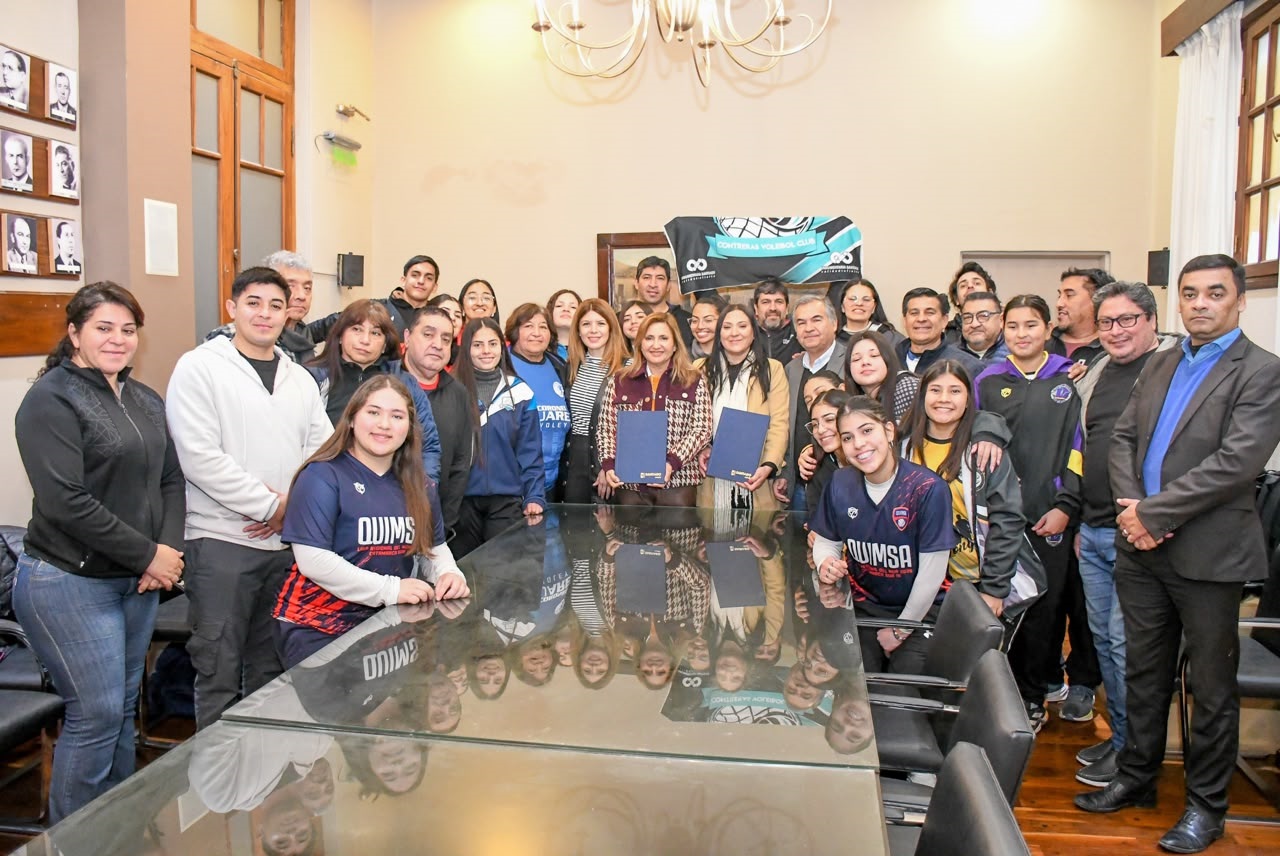 La Municipalidad de la Capital y la Federación de Vóley firmaron un convenio para que se constituya su sede en un predio del barrio Campo Contreras