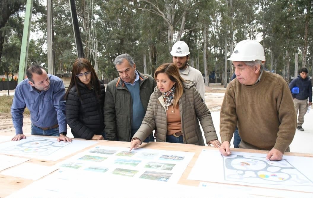 Avanza la obra del Parque de la Chacarera que sumará más espacios verdes de calidad para el encuentro de las familias